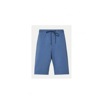 Pantaloni scurti barbati -  303703455 - Bumbac - Albastru - Albastru