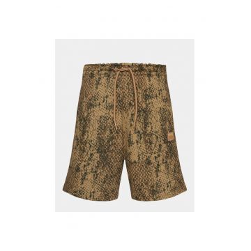 Pantaloni scurti barbati -  303861926 - Bumbac/Poliester - Maro - Maro