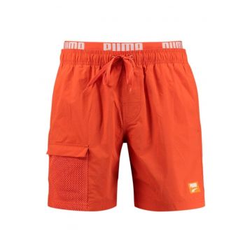 Pantaloni scurti barbati  Swim Men Utility Mid Shorts 1p Chil - Portocaliu