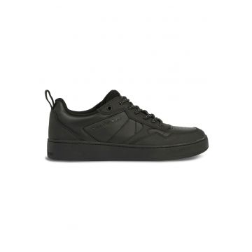 Pantofi sport  pentru Barbati - basket cupsole laceup hiking - YM0YM00824-BEH - Negru - Negru