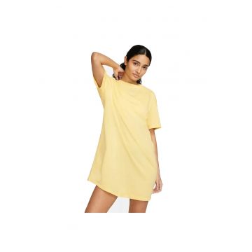 Rochie  W NSW ESSNTL SS DRESS TSHRT - DV7882-795 - Femei - Auriu - Auriu