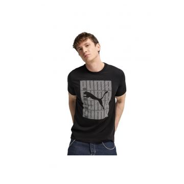 Tricou  pentru Barbati - graphics puma wording tee - 684825-01 - XS INTL - Negru