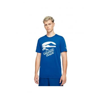 Tricou  pentru barbati Gyakusou Nrg Graphic 3 - echipa regala - Albastru