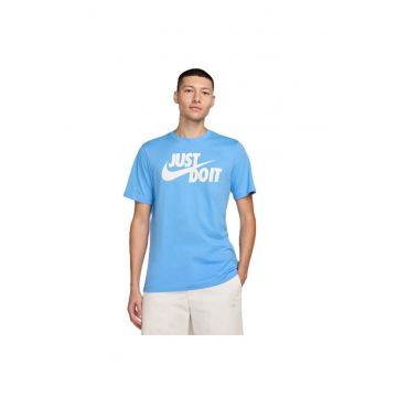 Tricou  pentru Barbati - m nsw tee just do it swoosh - AR5006-412 - XS INTL - Albastru