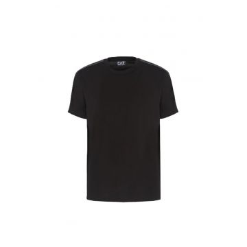 Tricou  pentru Barbati - m tape tee ss - 7M000138-AF10375-UC001 - Negru - Negru