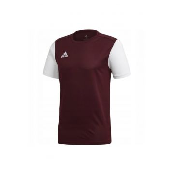 Tricou sport barbati -  Poliester - Rosu/Alb - Rosu/Alb