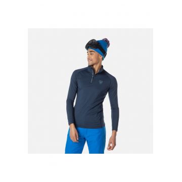 Bluza sport  Classique - cu fermoar - pentru barbati - albastru inchis - Albastru inchis