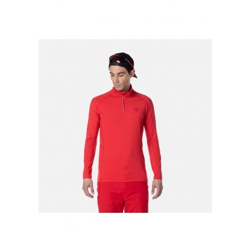 Bluza sport  Classique - cu fermoar - pentru barbati - rosu - L - Rosu