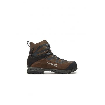 Bocanci trekking barbati  304275937 - Piele naturala - 41 EU - Maro
