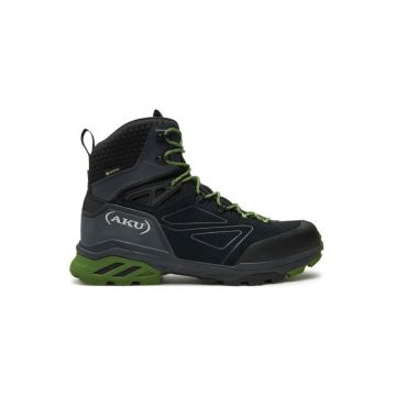 Bocanci trekking barbati  304276064 - Piele naturala - Gri - Gri