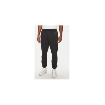 Pantaloni de trening barbati  500382-48 - Bumbac/Poliester - Gri - Gri