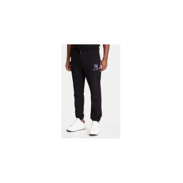 Pantaloni de trening barbati  705113 553904 - Bumbac - Negru - Negru