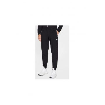 Pantaloni de trening barbati  Emporio Armani - 8NPP63 PJ4EZ - Poliester/Viscoza - 3XL INTL - Negru