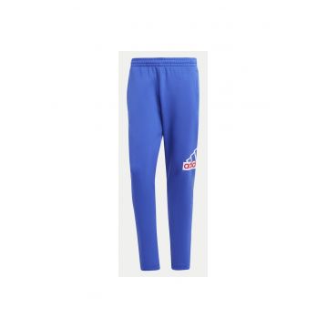 Pantaloni de trening barbati  IS9594 - Bumbac/Poliester reciclat - XL INTL - Albastru