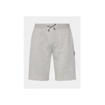 Pantaloni scurti barbati -  303655532 - Bumbac/Poliester - Gri - Gri