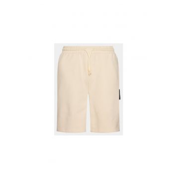 Pantaloni scurti barbati -  303886240 - Bumbac - Bej - Bej