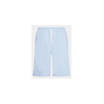 Pantaloni scurti barbati -  303886295 - Bumbac - Albastru - Albastru