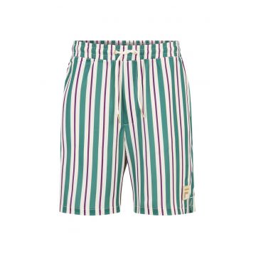 Pantaloni scurti barbati  verde-crem - material uscare rapida - poliester