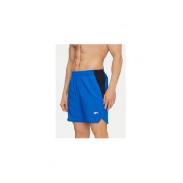 Pantaloni scurti sport barbati  112634 - Poliester reciclat - Albastru - Albastru