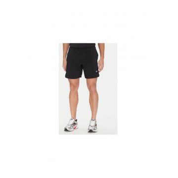 Pantaloni scurti sport barbati  112634 - Poliester reciclat - Negru - Negru