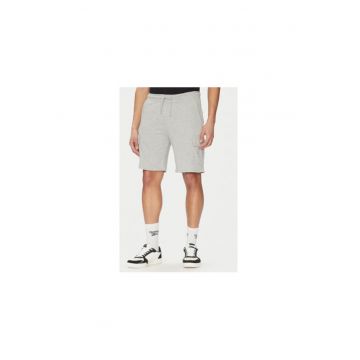 Pantaloni scurti sport barbati  20718382 - Bumbac/Poliester - Gri - Gri