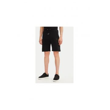 Pantaloni scurti sport barbati  705071 552951 - Bumbac organic - Negru - Negru
