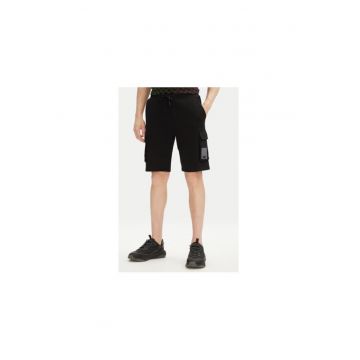 Pantaloni scurti sport barbati  705402 552917 - Bumbac - Negru - Negru