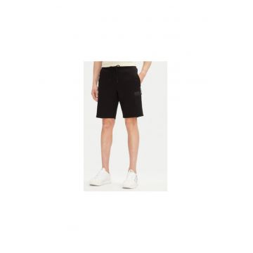 Pantaloni scurti sport barbati  Emporio Armani - 7M000095 AF12116 - Bumbac/Poliester - Negru - Negru