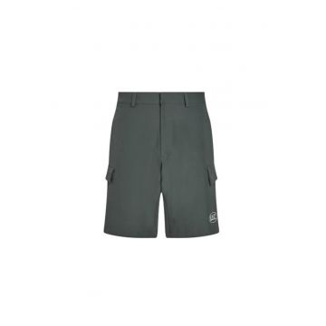 Pantaloni scurti sport barbati  Emporio Armani - 7M000196 AF13554 - Poliester/Elastan - Gri - Gri