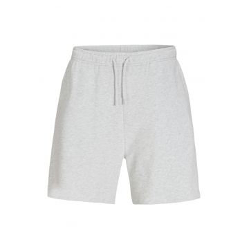 Pantaloni scurti sport barbati Jack Jones - 12268448 - Bumbac/Poliester - 45744 - Gri