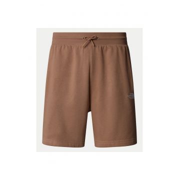 Pantaloni scurti sport barbati  NF0A8C2G6IH1 - Bumbac/Poliester - Maro - Maro