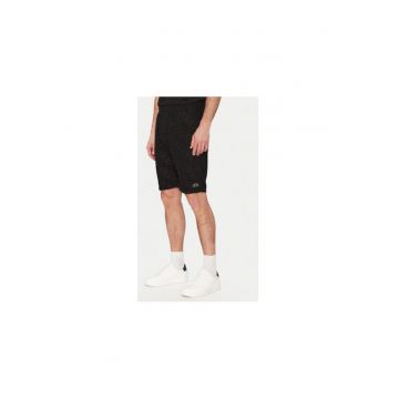 Pantaloni scurti sport barbati  SHZ21897011 - Poliester - Negru - Negru