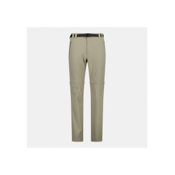 Pantaloni sport barbati  drumetie poliester bej -