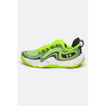 Pantofi sport barbati  303778316 - Sintetic/Textil - Alb - Alb/Negru/Verde neon