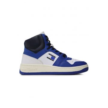 Pantofi sport  pentru Barbati - tj mid cut basket - EM0EM01164-C66 - Albastru - Albastru