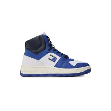 Pantofi sport  pentru Barbati - tj mid cut basket - EM0EM01164-C66 - Albastru - Albastru