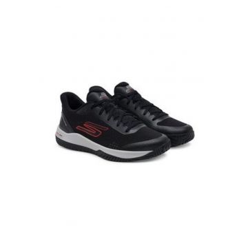 Pantofi tenis barbati  304639296 - Textil - Negru - Negru