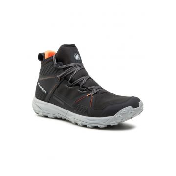 Pantofi trekking barbati -  208354790 - Textil - Negru - Negru