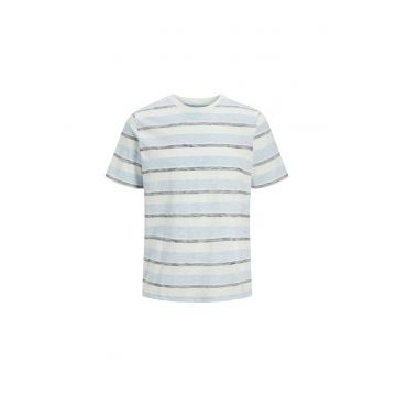 Tricou pentru barbati  Birk Striped - Albastru