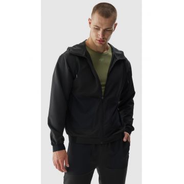 Hanorac Antrenament Barbati  Fermoar & Gluga - Rapid Uscare - Antracit - S-3XL