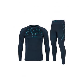 Lenjerie termoactiva barbati Gausdal -  Poliamida - Bleumarin - Bleumarin