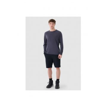 Pantaloni sport barbati -  de trekking - negru - fabricat din material rezistent