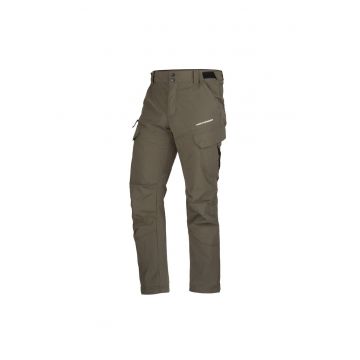 Pantaloni tip cargo cu aspect de bumbac pentru barbati Bastian - Gri antracit