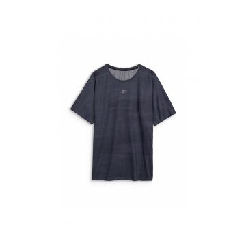 Tricou ciclism  uscare rapida - negru - material sintetic - pentru barbati