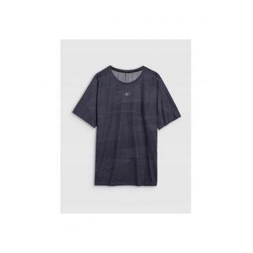 Tricou ciclism  uscare rapida - negru - material sintetic - pentru barbati