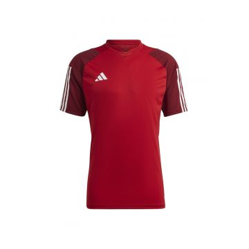 Tricou sport barbati - Adidas - Poliester - Rosu -