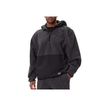 Bluza cu fermoar  pentru Barbati - train logo series m polar logo hoodie hz - 7M000982-AF16804-U8117 - M INTL - Gri