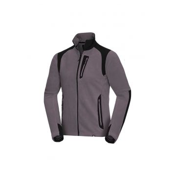 Bluza fleece Polartec®Micro 200gr barbati Tribec Mincol - Gri
