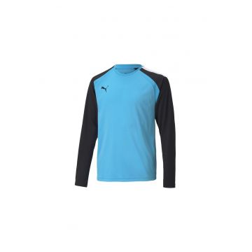 Bluza sport barbati -  Sintetic - Negru/Albastru - Negru/Albastru