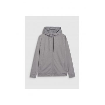 Hanorac sport barbati  gri - fibre sintetice